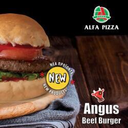 Angus Beef Burger By Alfa Pizza